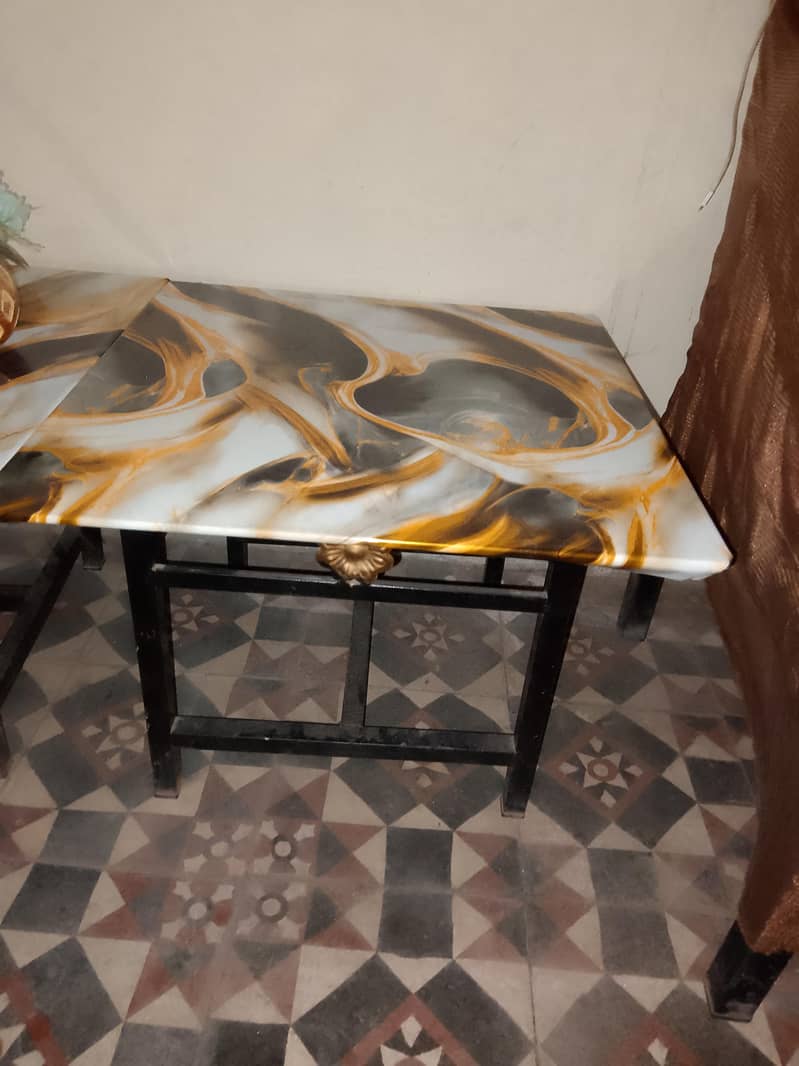 iron bed and sofas set 6