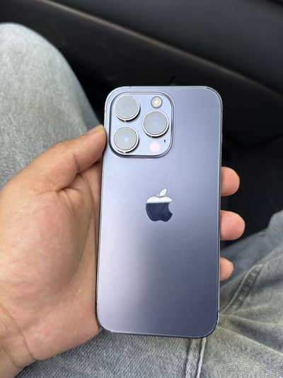 Apple iPhone 14 Pro Deep Purple 256 cycle count