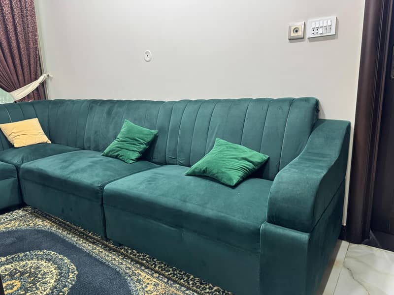 L shape sofa 9 seater 1