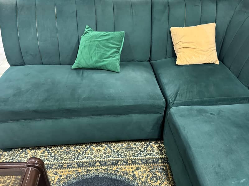 L shape sofa 9 seater 6