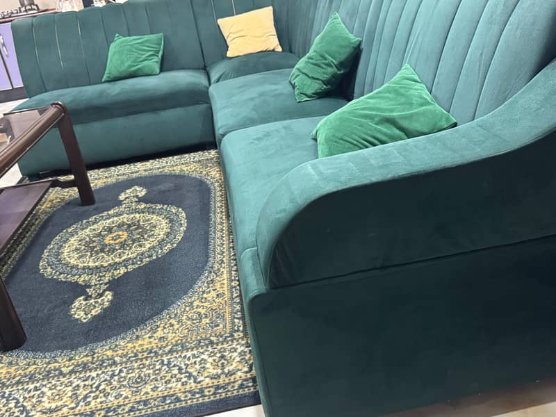 L shape sofa 9 seater 12