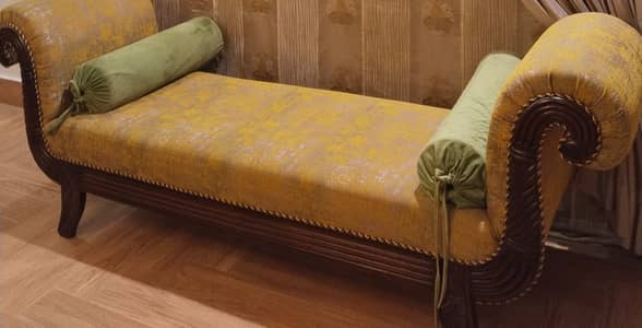 Vintage Classical Recamier Chaise Lounge