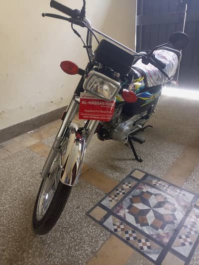 applied for Honda 125 black colour