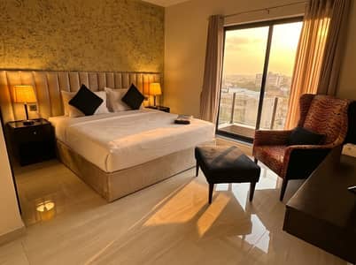 Furnished 1 Bed Apartment for Rent in Pearl One Residencies MM Alam Road Gulberg Lahore