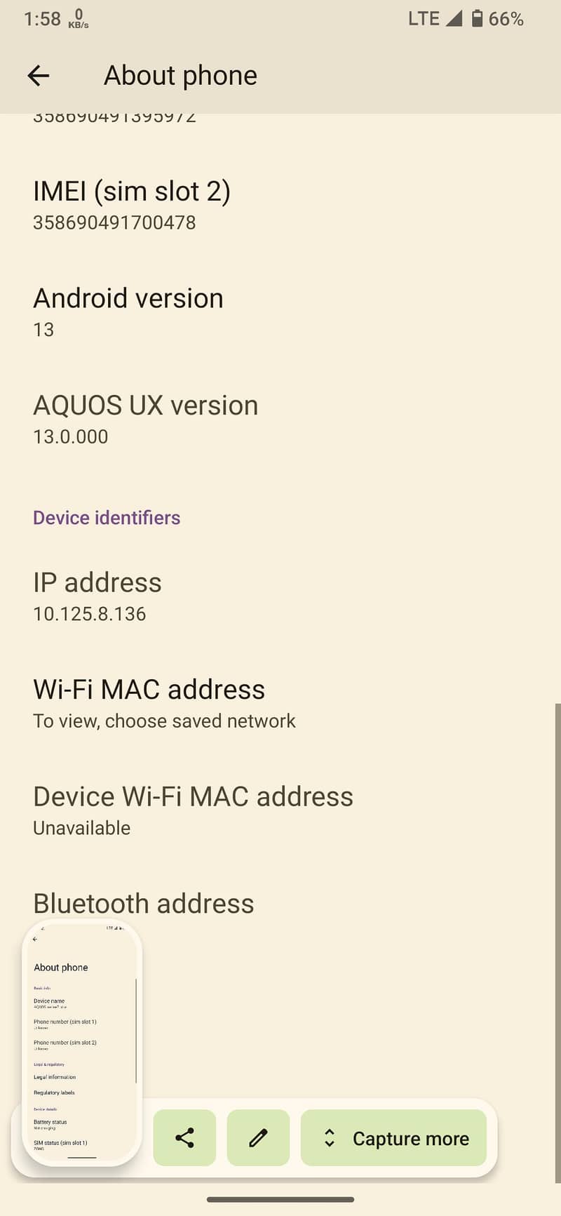 Sharp Aquos Sense7 plus 3