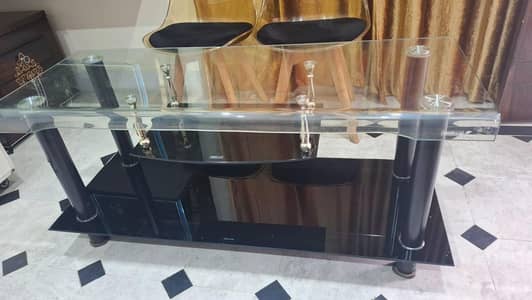 glass table