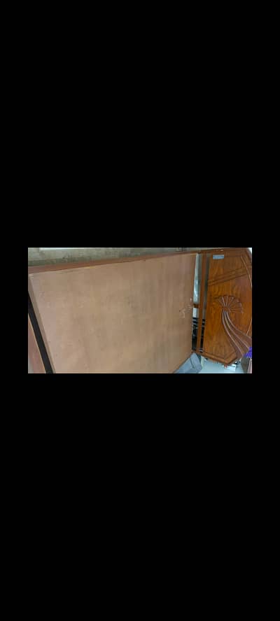 Bed with mattress in 14000 (negotiable)