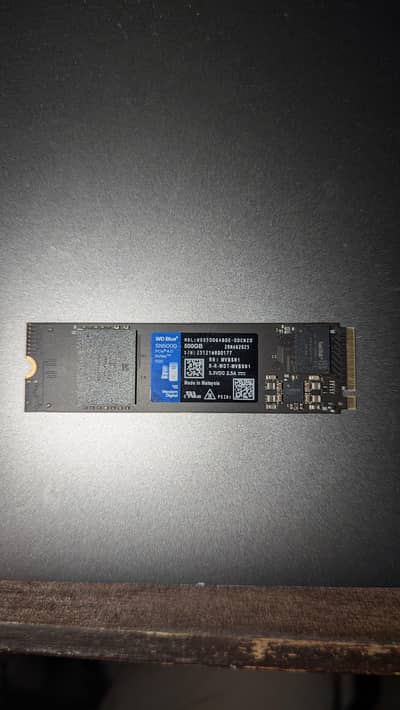 WD Blue SN5000 500GB Gen4 NVMe + Amaze 10Gbps Enclosure (Like New)