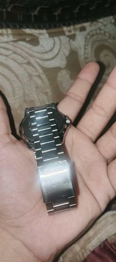Casio Black Stainless Steel Watch exchange with iPhone 13