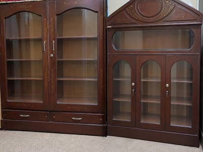 2 wooden cupboards for sell