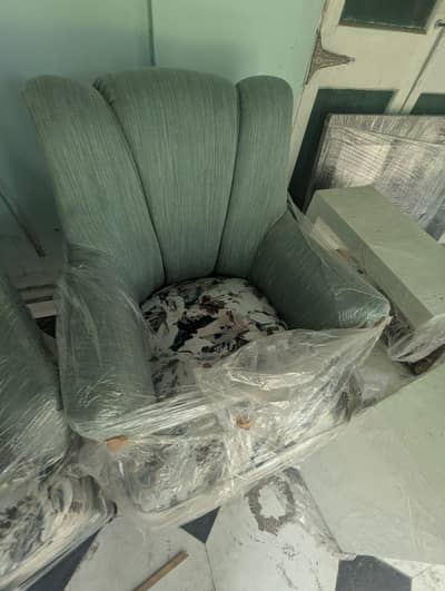 sofa and table