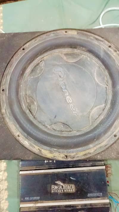 car baser with amplifier original pioneer