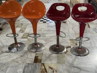 Kitchen Bar Stools | Stools for Reception - 4 PCS available to thrift