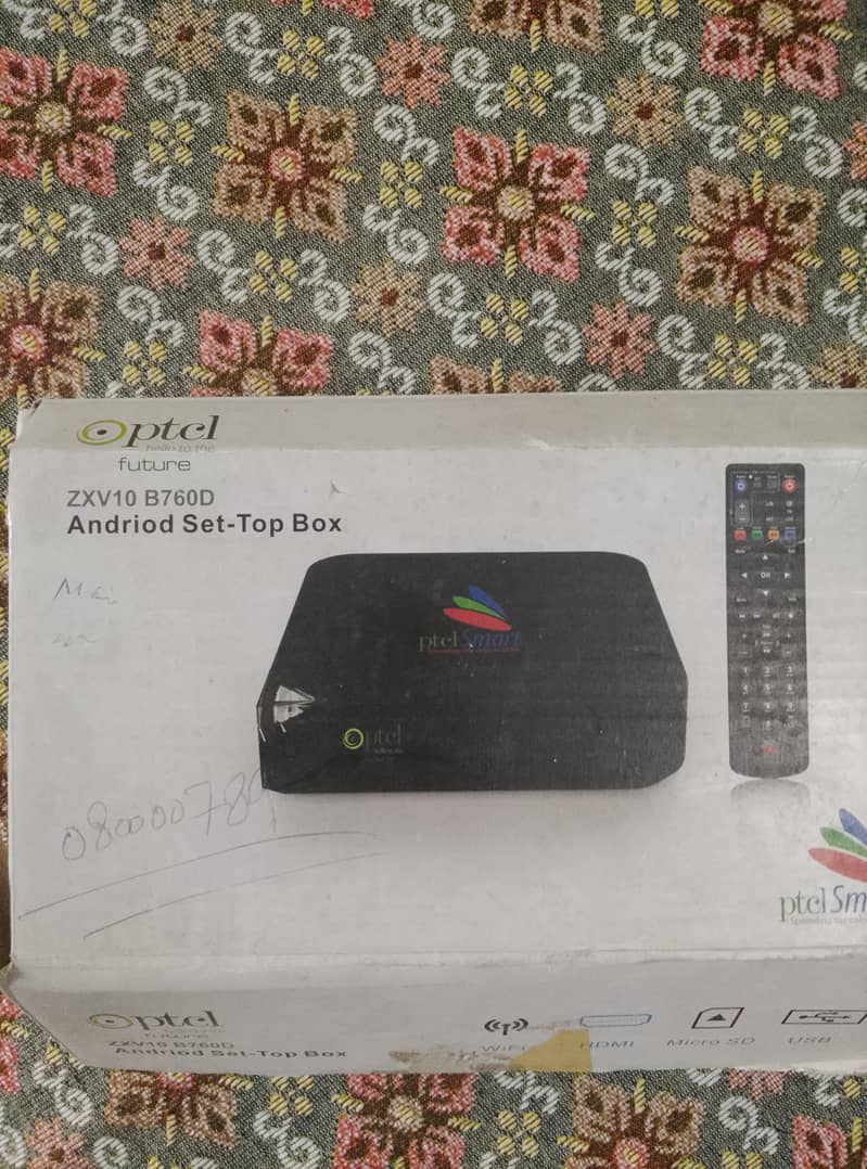 PTCL android box 2