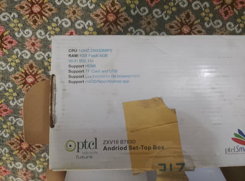 PTCL android box 6