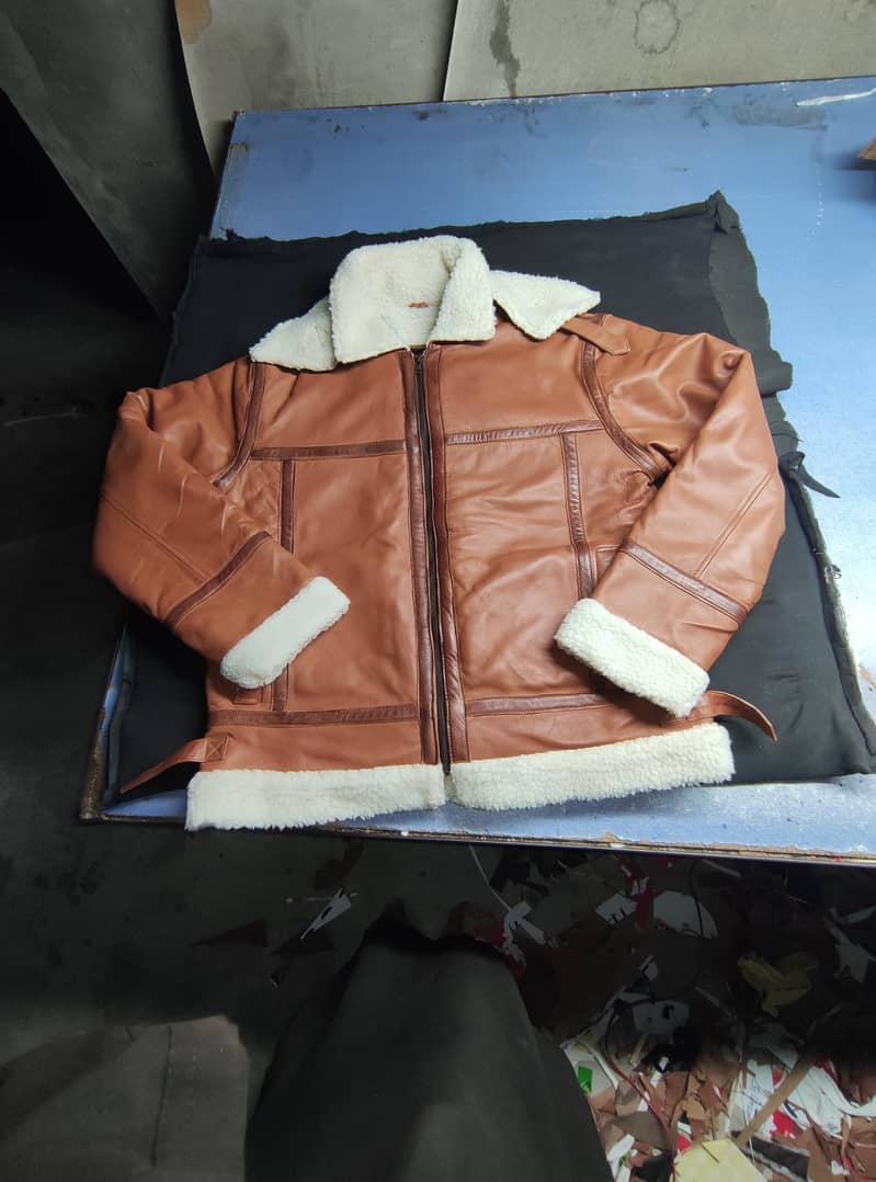 leather fur jacket 3