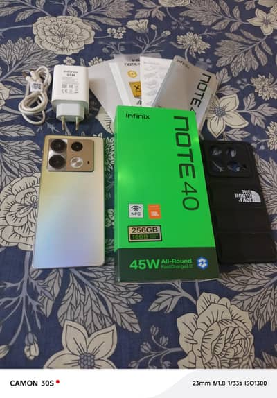 Infinix Note 40 Complete Box