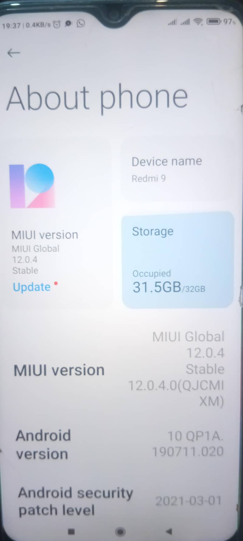 Xiaomi Redmi 9 8