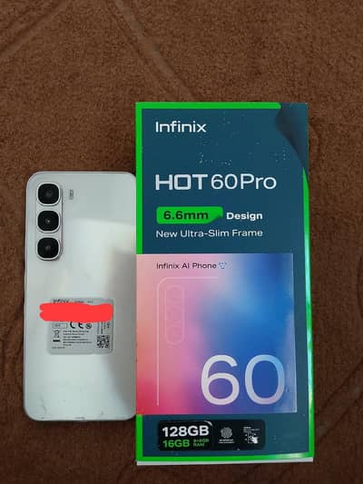 Infinix Hot 60 Pro – 8/128GB | 7 Months Warranty | Like New Condition