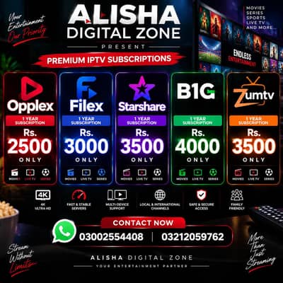 All IPTV subscriptions Lowest discounted price