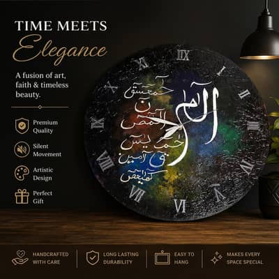 epoxy resin wall clocks