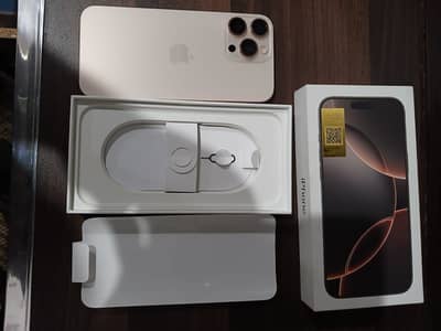 Title:  Apple iPhone 16 Pro Max  Desert Titanium