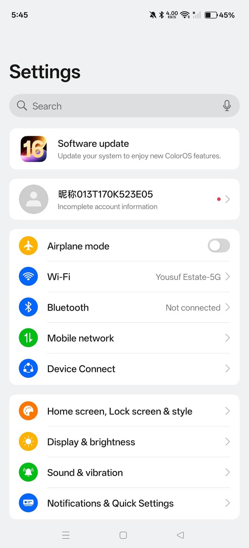 One Plus Ace 5 7
