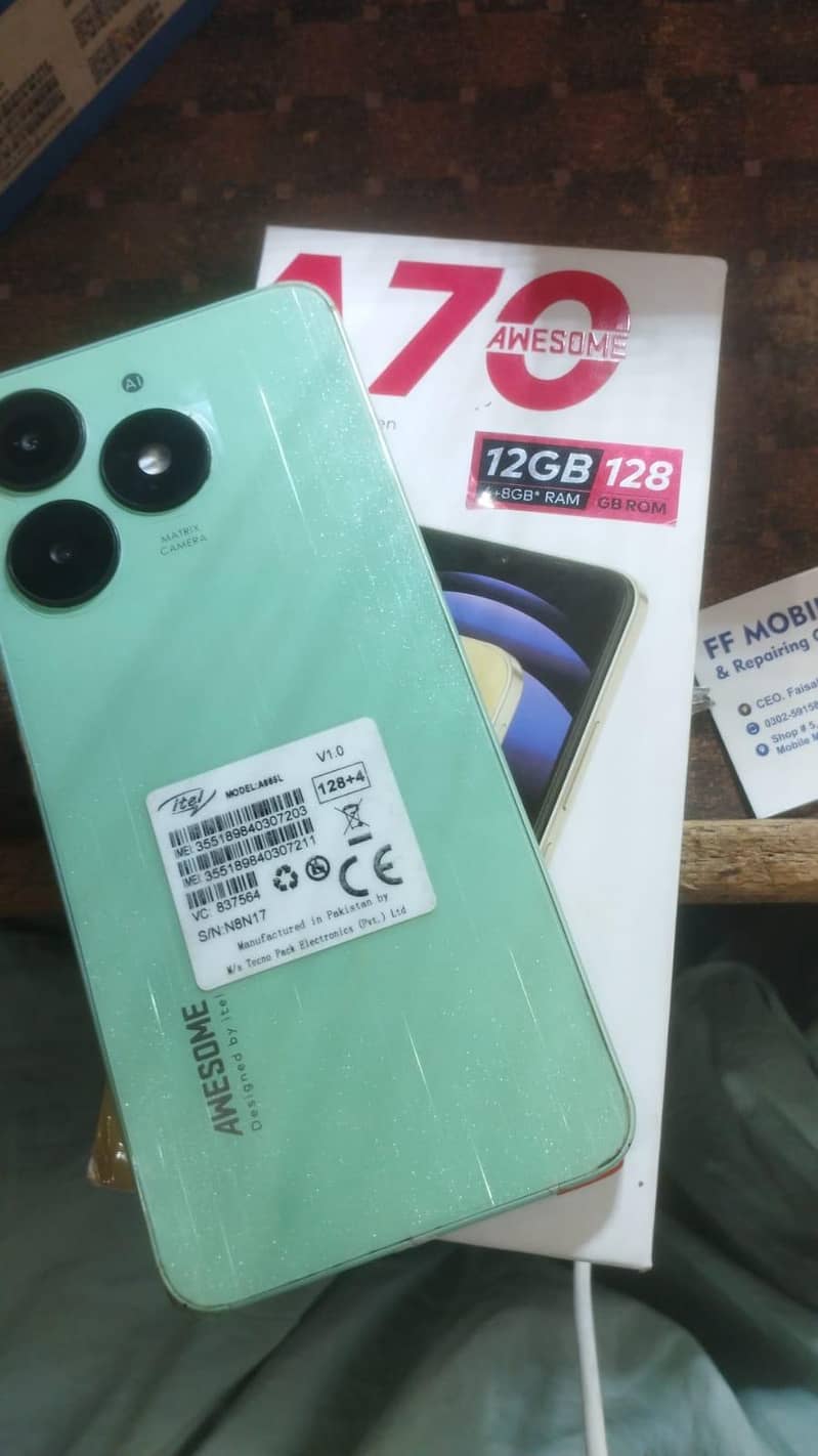 Itel A70 0