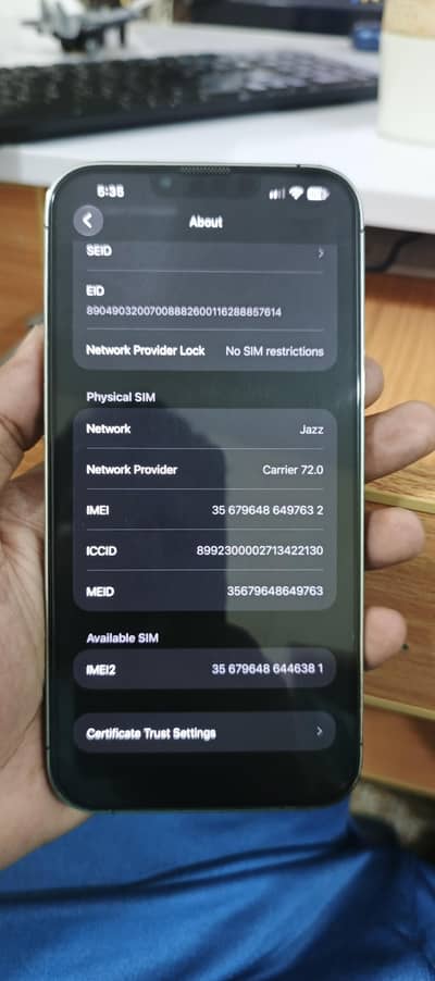 Apple iPhone 13 Pro Max 10/10 DUAL PTA