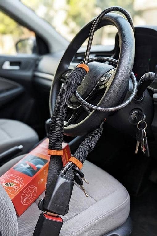 SafeDrive Heavy Duty Steering Lock