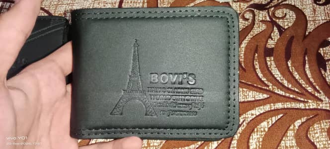 two BOVIS WALLET ARE AVAILABLE