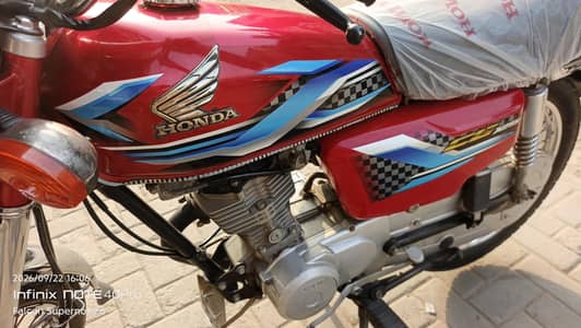 HONDA CG125 2024 10/10 Complete docoments