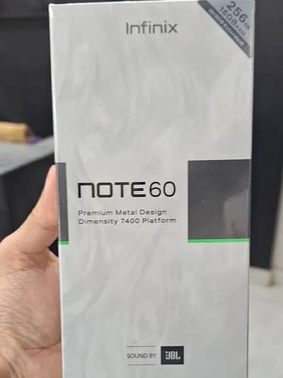 Infinix note 60.