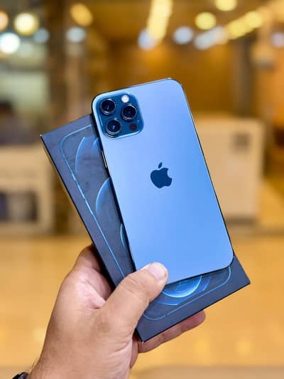 Iphone 12 pro max 256 gb pta approved  With box 89% battery health