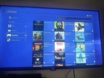Two wireless controller 1tb hard drive 1200 model ps4