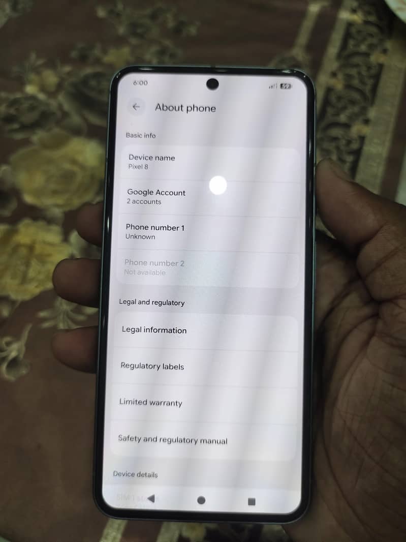 Google Pixel 8 7