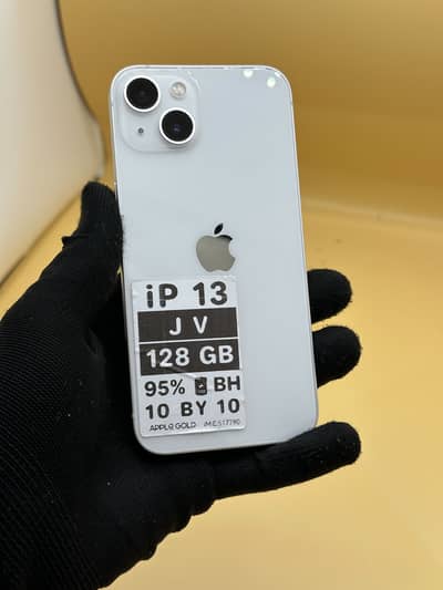 Apple iPhone 13  Jv 128 GB 95% Battery Health 10 by 10