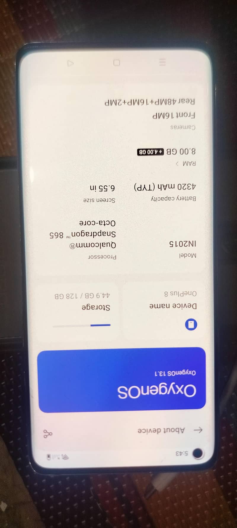 One Plus 8 7