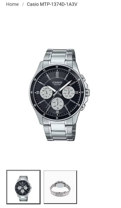 Casio watch brand new one Day use