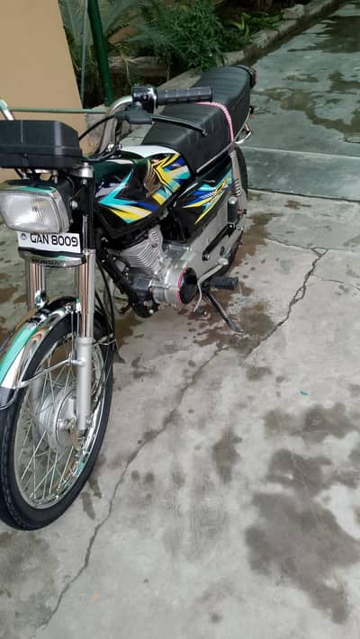 cg honda 125 black