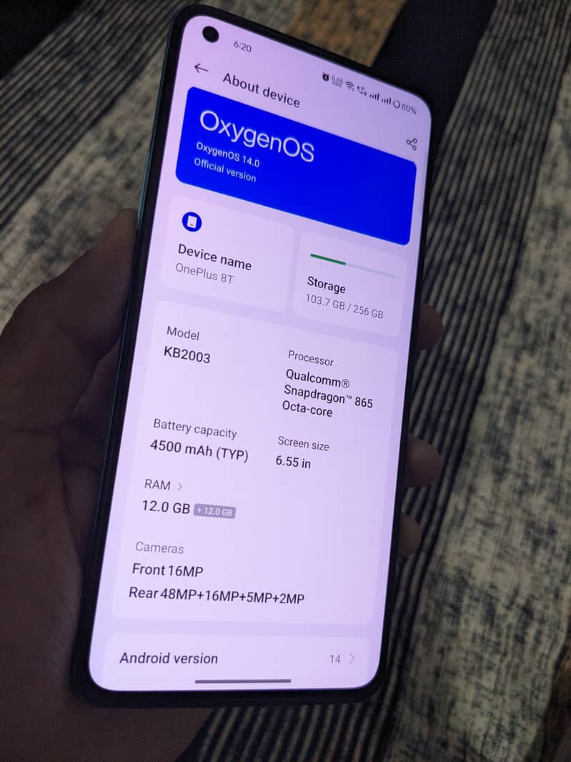 OnePlus 8t 3