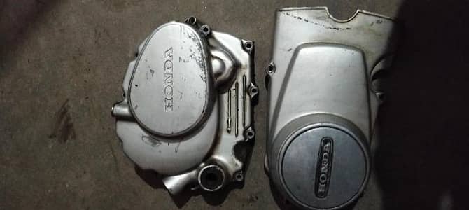 Honda 1991 Model Orignal Clutch Cover and Magnet Cover