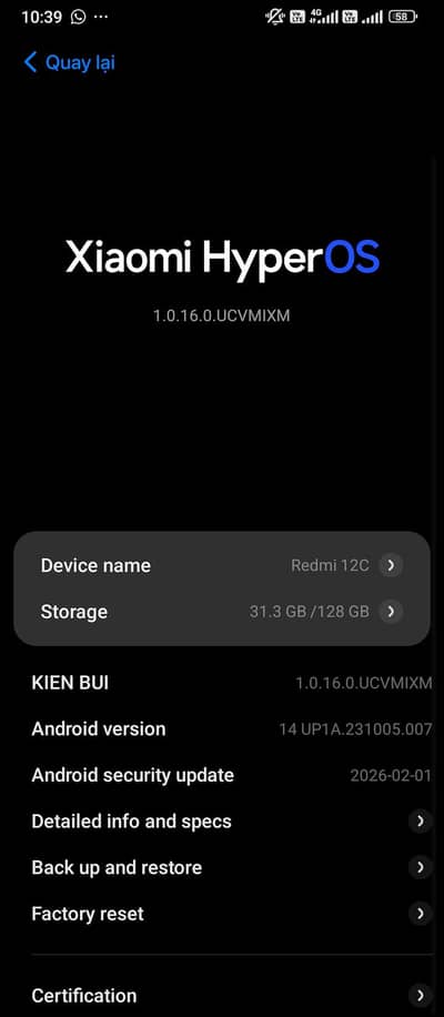Xiaomi Redmi 12C