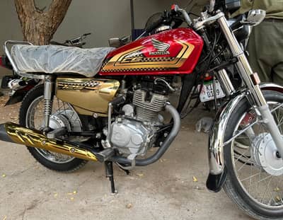 Honda CG 125S Special Edition Gold