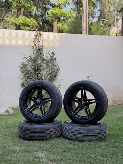 Vossen CV5 15 inches Rims with Yokohama ECOS tyres