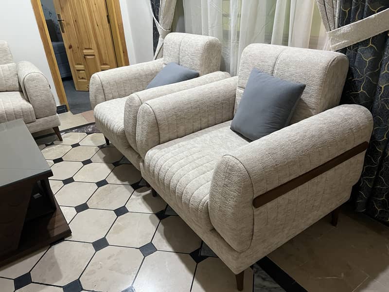 Sofa Set plus Tea Table 0