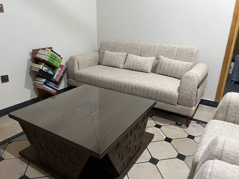 Sofa Set plus Tea Table 1