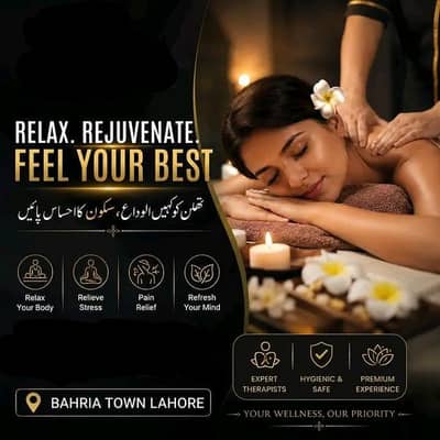 female spa  therapist available