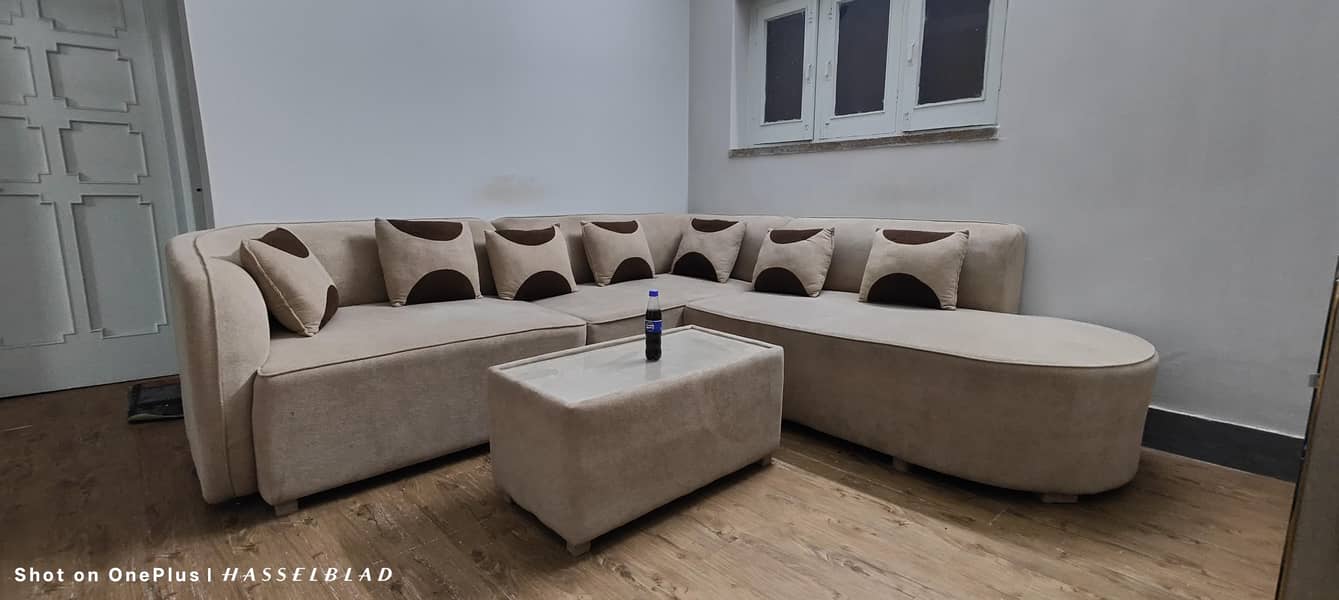 L shape sofa 0