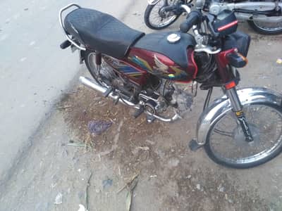 honda 70 fresh condition 03111419674